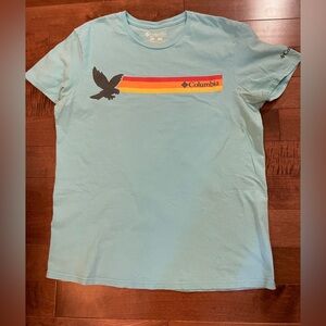 Men’s Columbia  Crewneck Tee large